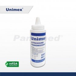 Unimex Ultrasound Transmission Gel Bottle (250 ml)